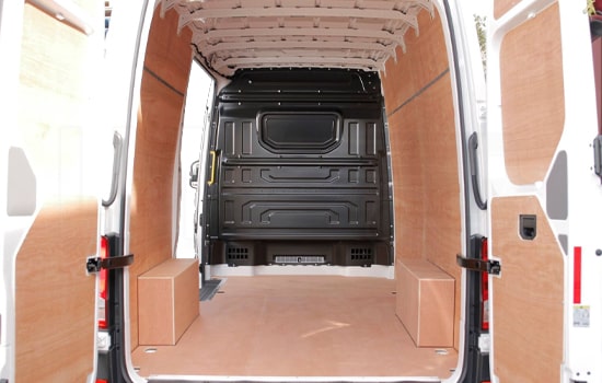 Hire Large Van and Man in Rayners - Inside View