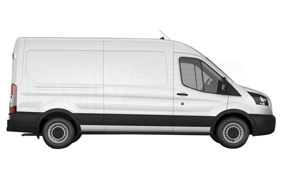 Hire Large Van and Man in Kilburn - Side View